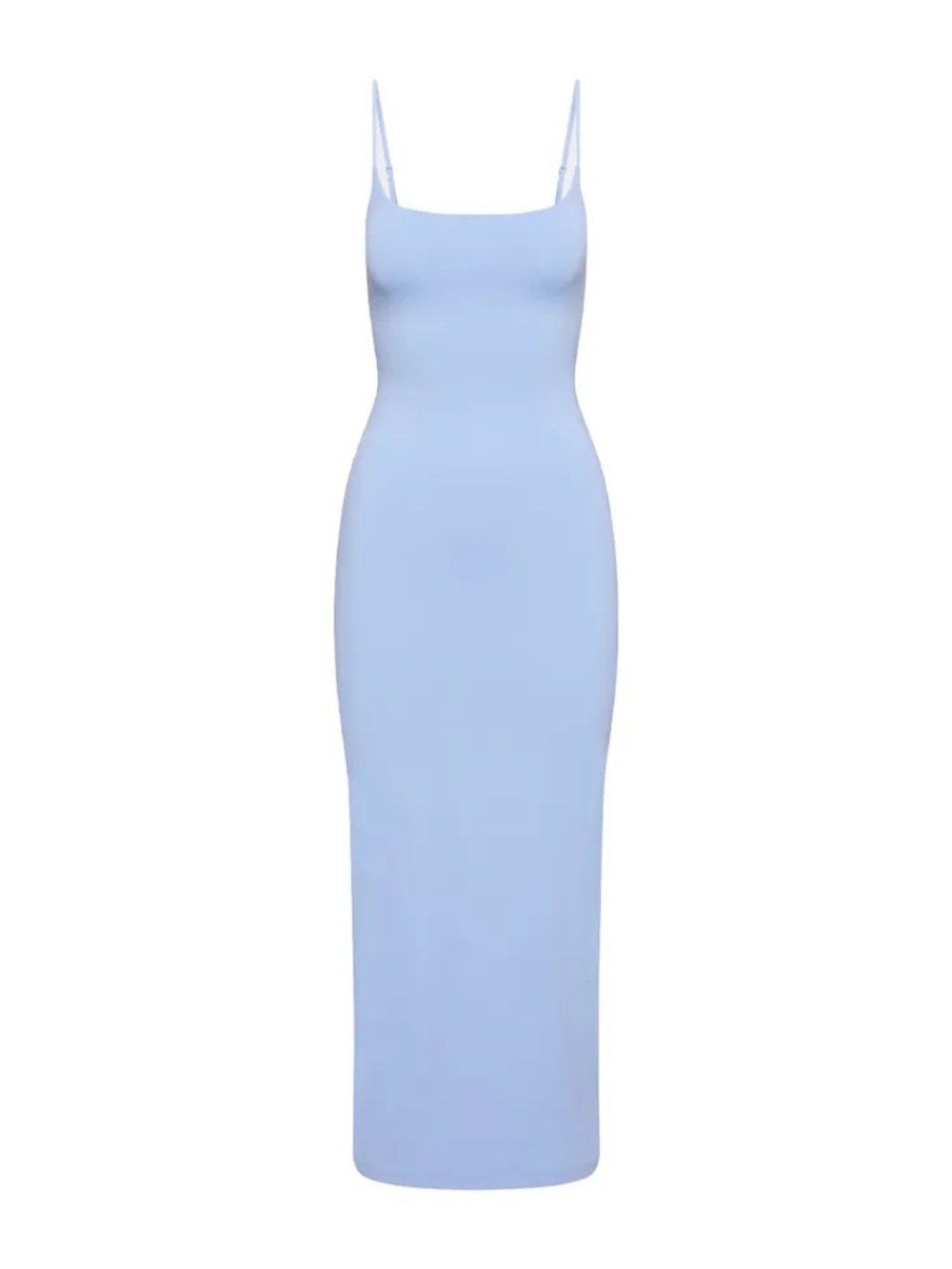 Open Edit Periwinkle Blue Smooth Edit Strappy Midi Slipdress Dress Size Large